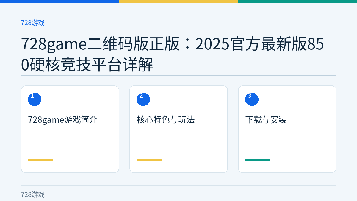 728game二维码版正版：2025官方最新版850硬核竞技平台详解文章内容示意图